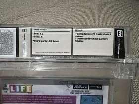 Game Boy Advance Game Of Life, Yahtzee And Payday Graded 9.6 A+. Top Pop