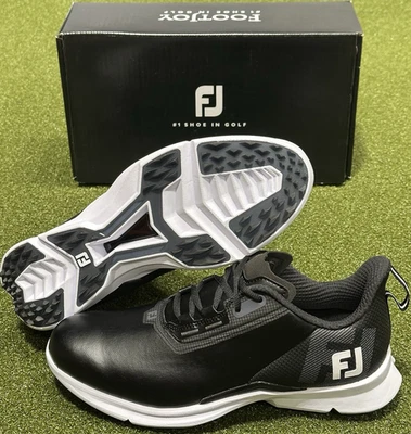 FootJoy FJ Fuel Mens Spikeless Golf Shoes Style 55421 BLACK Choose Size NEW! - Image 1 of 4