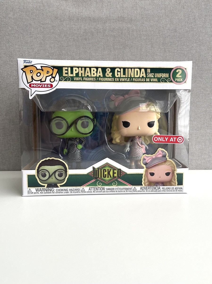 Funko Pop! Vinyl: Wicked - Elphaba & Glinda in Shiz Uniform
