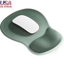 Ergonomic Gel Wrist Support Mouse Pad Non-slip Smooth Fabric Gaming Office Usage