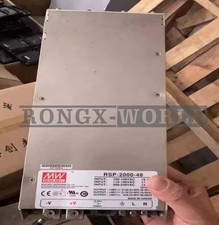 ONE USED MEAN WELL RSP-2000-48 AC/DC Output Regulated Switching Power Supply