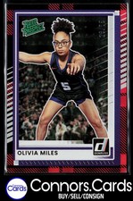 Olivia Miles Rookie 2025-26 Panini Donruss #89 Red Plaid /75