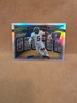 2022 Panini Prestige - Seasons Greetings Kayvon Thibodeaux #SG-18 (RC)
