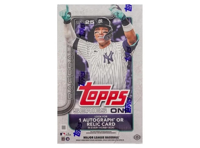2025 TOPPS SERIES 1 BASEBALL HOBBY BOX