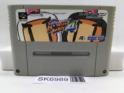 Super Bomberman 4 Nintendo Super Famicom SNES Japan - SK6989