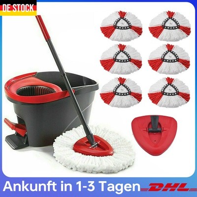 Wischbezug Clean Moppkopf Ersatzkopf für Vileda Turbo Wischmop Easy Wring DE
