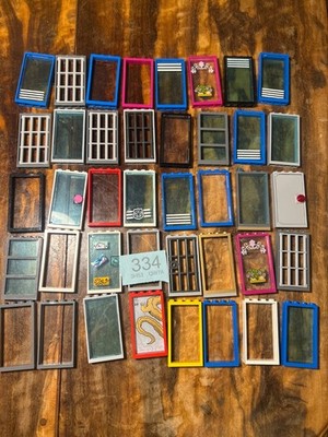 50x Lego Fenster Türen Rahmen 1x4x6 meist mit Einsätzen 