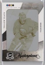 2010-11 The Cup Masterpieces Printing Plate Yellow Framed 1/1 Tyler Myers 2d8