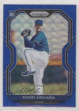 2021 Panini Prizm Tier II Blue Wave Prizm 25/60 Kohei Arihara #164 0l6z