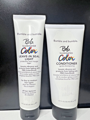 Bumble & Bumble Illuminated Color Leave-In Seal LIGHT & Color Conditioner (SET)