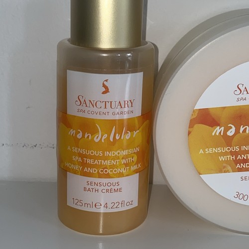 Sanctuary Spa Mandelular Gift Set Discontinued Soufflé, Oil,scrub,candle,mask - Picture 4 of 10