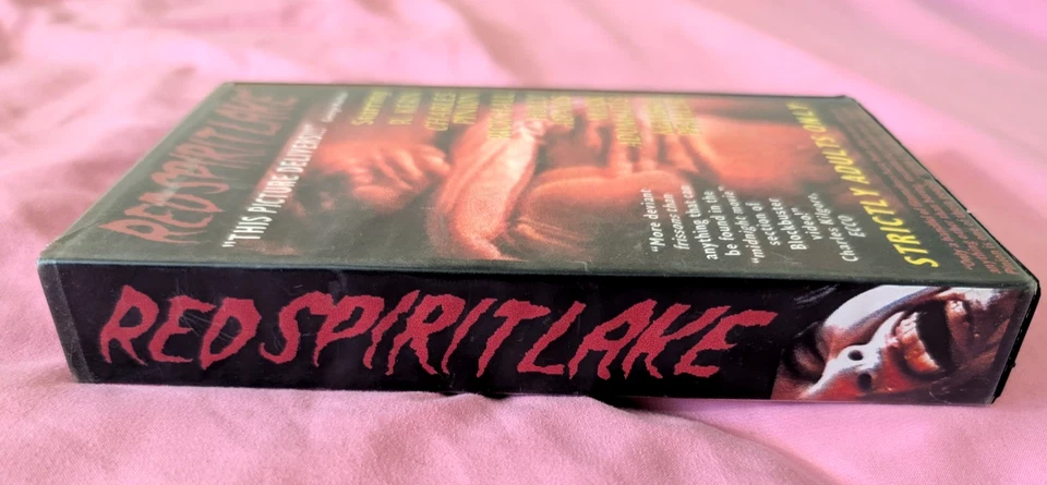 Red Spirit Lake Super Rare OG VHS Charles Pinion SOV splatter gore cult horror - Image 3 of 4