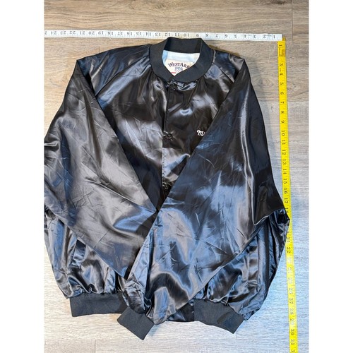 Vintage Westark Bally’s Atlantic City Casino Poker Slots Bomber Jacket Size XL - Picture 4 of 5