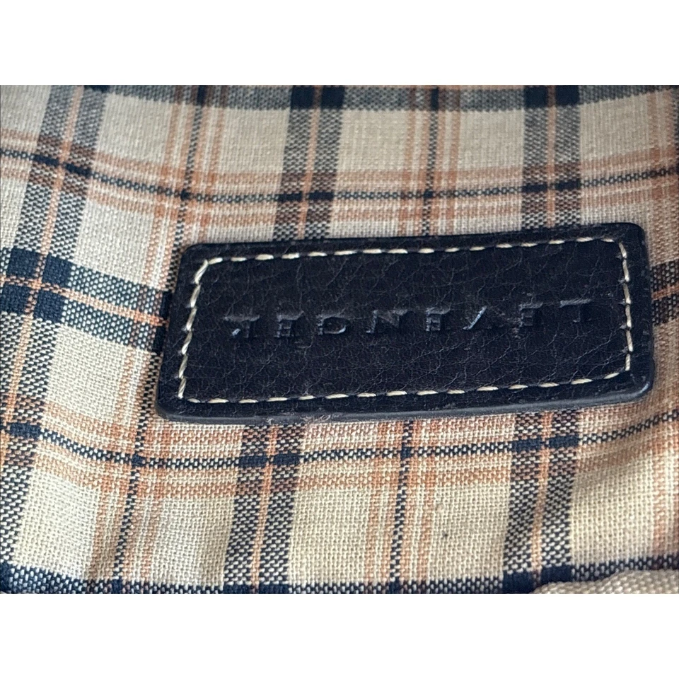 Bolso Bandolera/Organizador Mensajero Unisex Cuero Genuino Levenger Marrón Foto 3 de 4