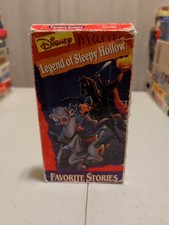 The Legend of Sleepy Hollow VHS 1980s Disney ...