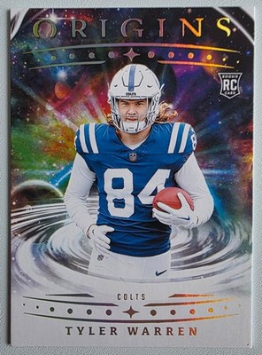 Tyler Warren 2025 Panini Origins Football Rookie RC #135 Colts