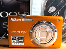 N MINT Nikon COOLPIX S3000 12.0MP 4x English Digital Camera English japan orange