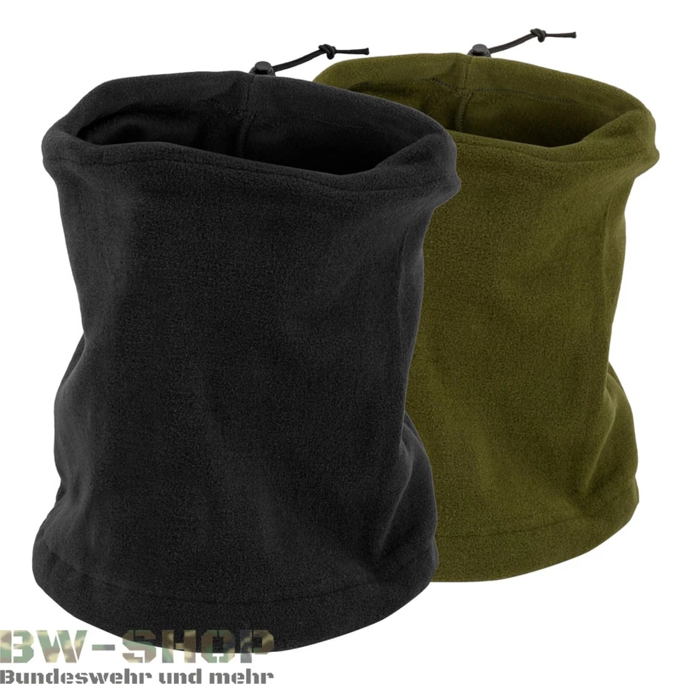 HIGHLANDER HALSWÄRMER / NACKENWÄRMER POLARFLEECE ARMY NECK WARMER BW SCHAL MÜTZE