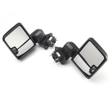 2020-2021 Silverado Camper Trailer Tow Mirrors Harnesses Black Manual Fold Oem 2020-2021 Silverado Camper Trailer Tow Mirrors Harnesses Black Manual Fold Oem