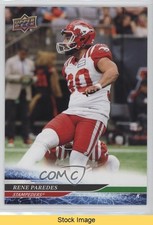 2025 Upper Deck CFL Green Rene Paredes #46 READ 6kv