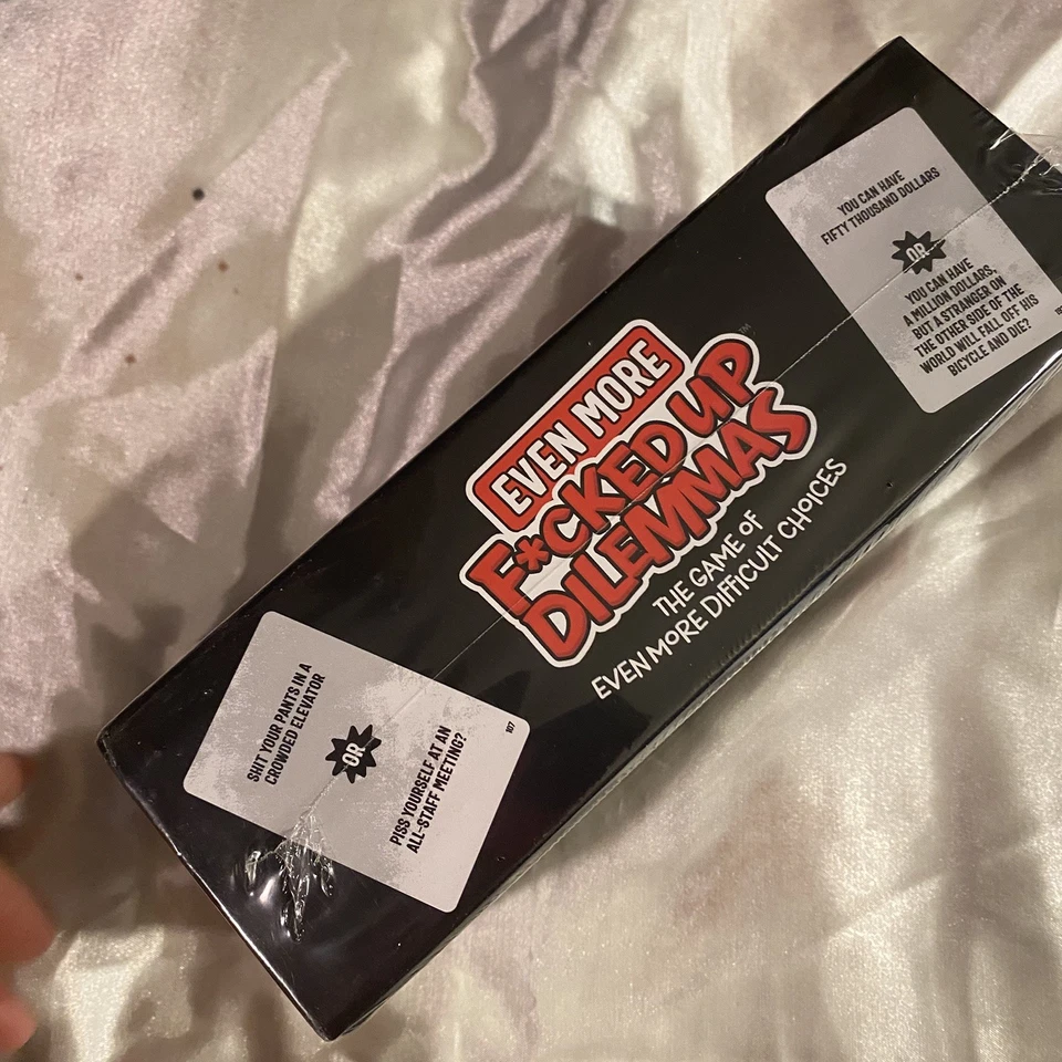 Even More F*cked Up Dilemmas The Game Of Difficult Choices 18+ Adult New Sealed - Image 4 of 4