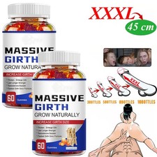 Male Enhancement Gummies Booster  Thicker Last Longer Stronger Bigger 60 Gummy