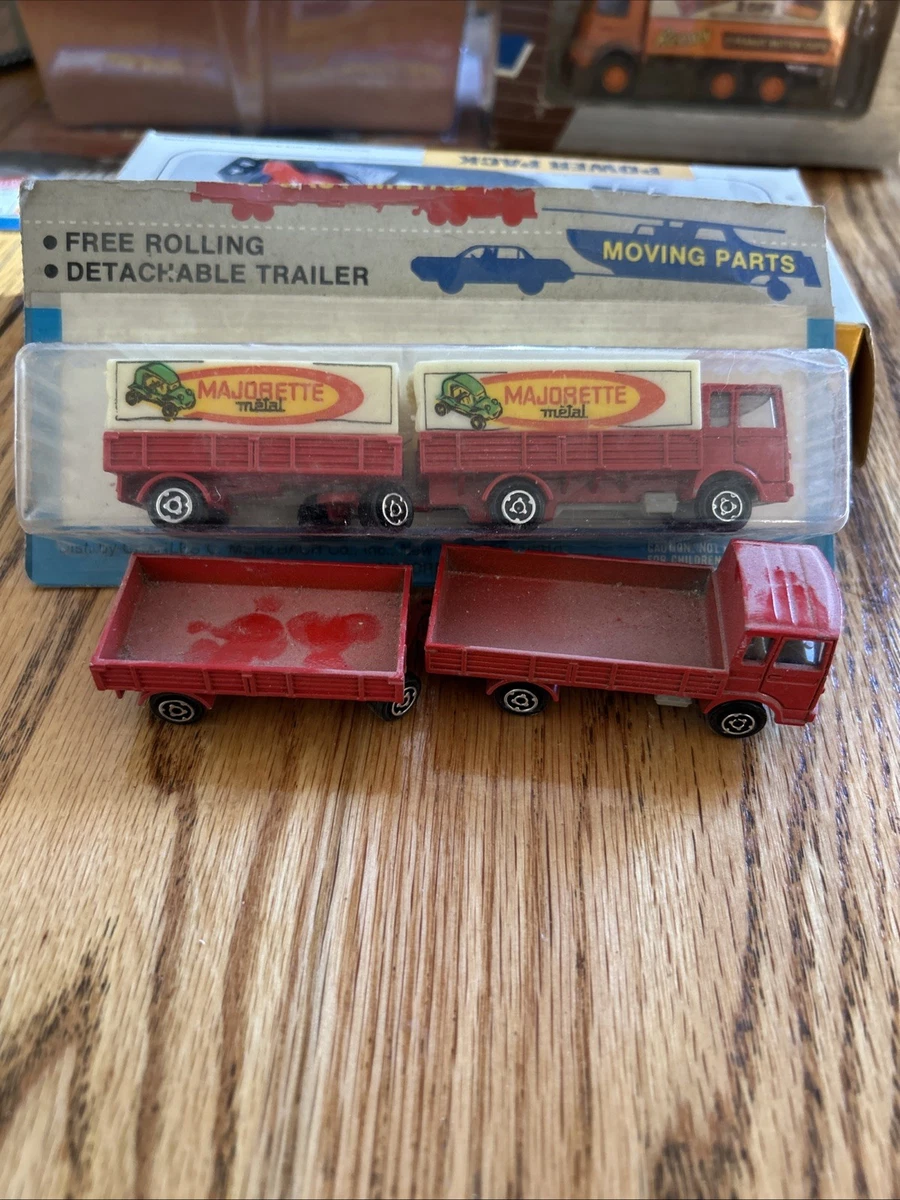 Lot 6 Majorette Camion Saviem Dunlop Miniature Métal France échelle 1:100
