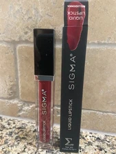 Sigma Beauty Liquid Lipstick BNIB in the shade "belladonna" (wine)