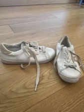 White Star Design Trainers Size 2 ( Eur 34.5) By Next