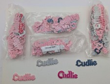 Lot of 100 Vintage Cudlie Iron-On Patches   Infant Brand   Mixed Colors