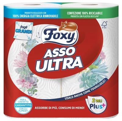 Foxy 2 Asciugoni Assoultra Made In Italy
