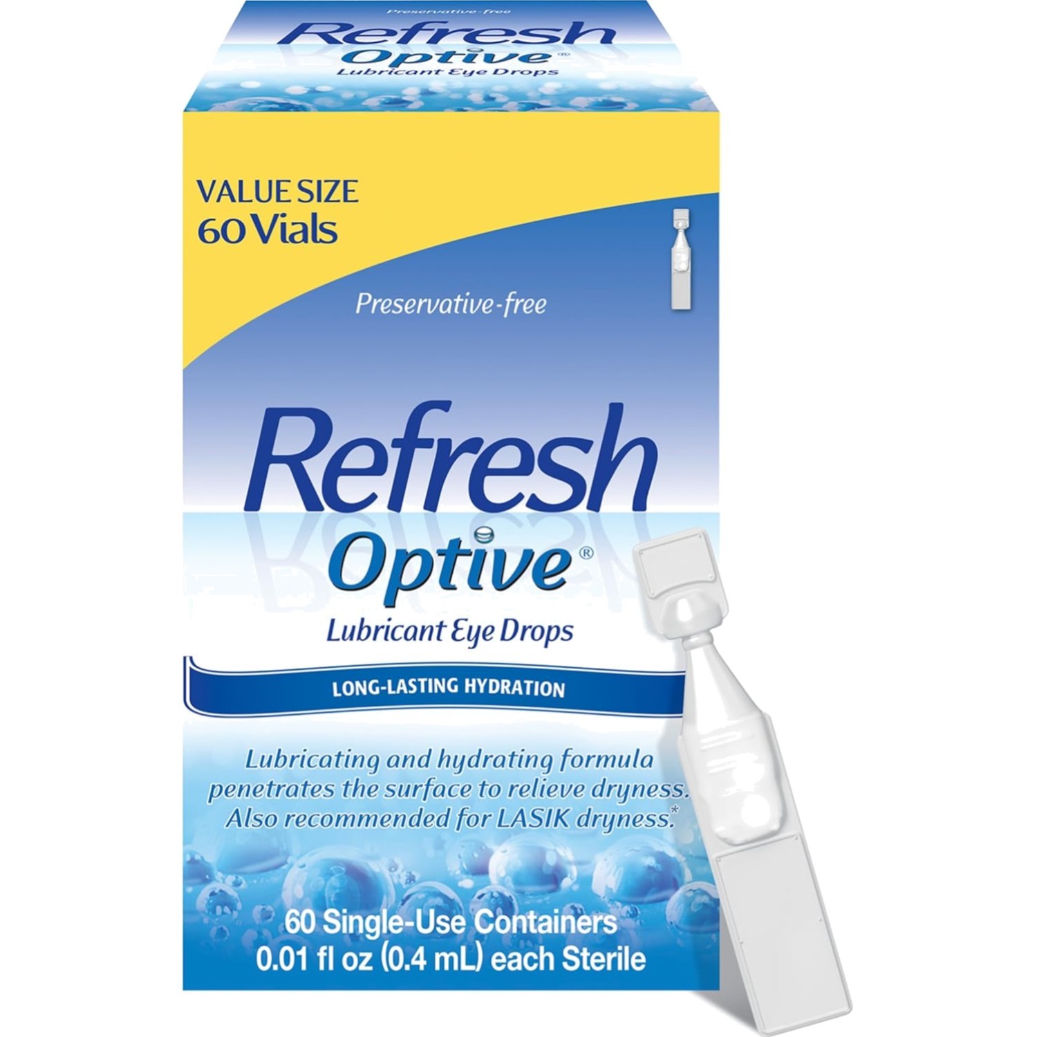 Lubricant Eye Drops Dry Eyes Preservative-free Relief
