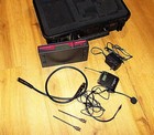SENNHEISER Wireless Headset Microphone Receiver Transmitter Case XLR Cable ALL!! — photo 5