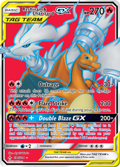 ポケモンカード Reshiram & Charizard GX 097 Reshiram & Charizard GX (Full Art) - Unbroken Bonds Near Mint