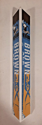 NEWBURGH BROWN ALE ICONIC BAR DRAFT BEER TAP HANDLE 9'' TALL. MAN CAVE BREWERY