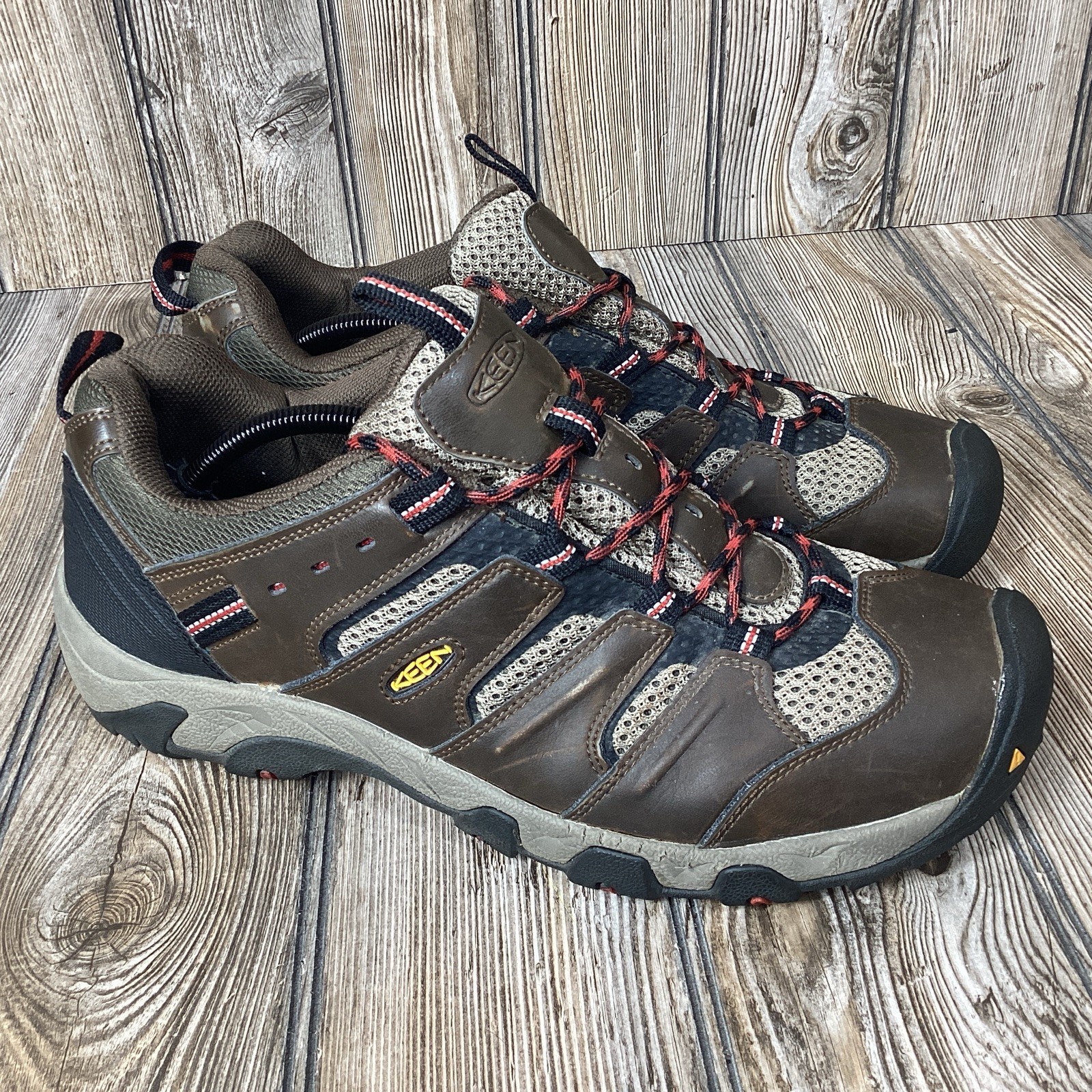 Scarpe da trekking impermeabili Keen Bossa Nova da uomo taglia 11 5 M marrone 1011828