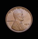 1916  Lincoln Wheat Cent   AU+