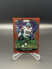 2020 Panini Prizm - La’Mical Perine Red No Huddle /50 #357