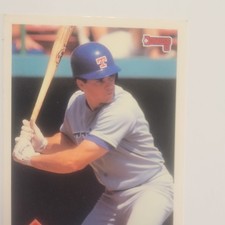 Score 1993 Monty Fariss Texas Rangers #245 Rookie Base Set MLB Baseball Card. rookie card picture