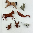 Marx 1950s Super Circus Animals Monkeys Alligator Seal Horse