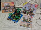 Vintage Lego Classic Pirates 6270 Forbidden Island Complete with Instructions