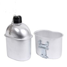 Soporte de estufa para cantimplora, taza de cantimplora y taza de cantimplora de aluminio Rothco