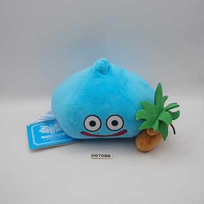 D0708B Dragon Quest Slime Plush 4'' Toy Doll Japan Square Enix Buru Vibrating