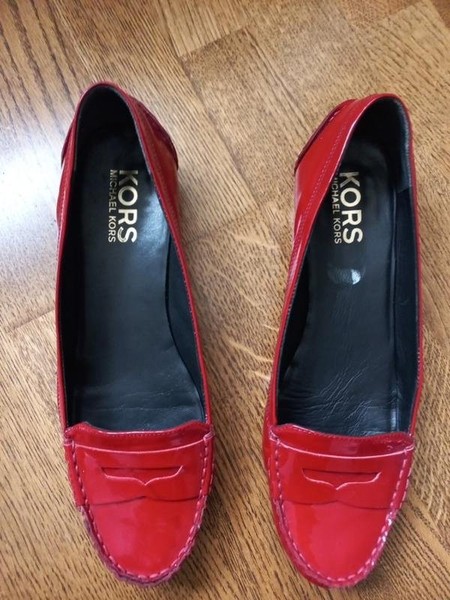Women Michael Kors Loafers Red 41