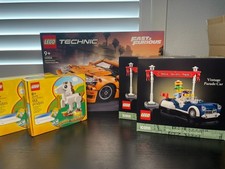 Lego Year of the horse, Vintage Parade Car, Fast & Furious Technic Lot 5 Sealed!