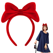 Red Bow Headband Bow Headbands for Women Costumes for Women Snow White Hair