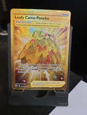 Pokemon Leafy Camo Poncho (Secret) 214/195 Swsh12: SWSH - Silver Tempest