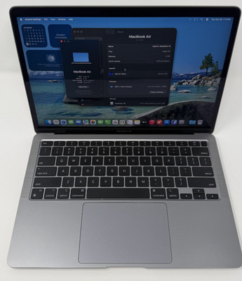 Apple Macbook Air 13.3'' M1 8GB Memory 128GB SSD Space Gray (MGN63LL/A)