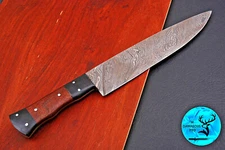 CUSTOM HANDMADE FORGED DAMASCUS STEEL CHEF KNIFE KITCHEN KNIFE 1564