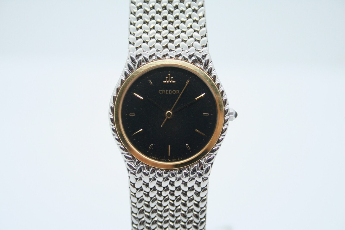 CREDOR クレドール 1271-0050 SS 18KT クォーツ CREDOR クレドール 1271-0050 SS 18KT クォーツ セイコー SEIKO